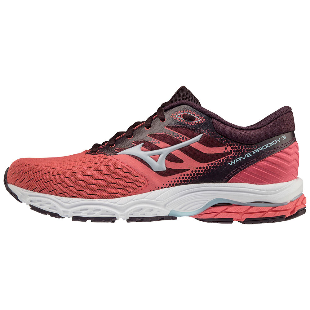 Zapatillas Running Mizuno Wave Prodigy 3 Mujer Coral Comprar DTMX-23164